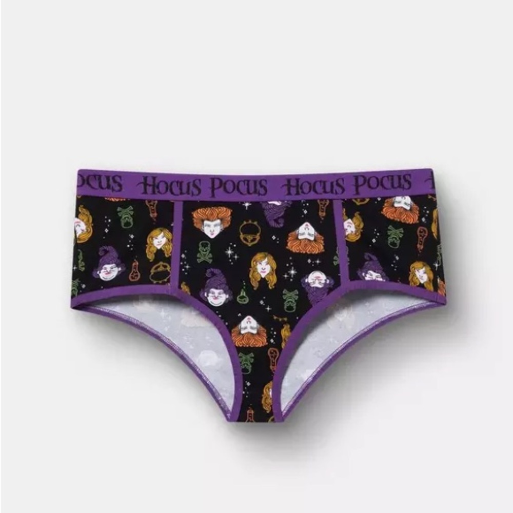 Disney Hocus Pocus Women’s Underwear - Purple and Black